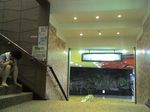 韓国・ソウル市東大門区・スパレックス SPAREX(サウナ・チムジルバン)浴室入口 汗蒸幕 韓国式岩盤浴 ハンジュンマク
