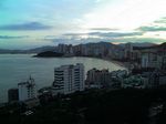 韓国・釜山市・海雲台(海雲臺)温泉 ベスタ(VESTA)(サウナ・チムジルバン)夕暮れ1 汗蒸幕 韓国式岩盤浴 ハンジュンマク