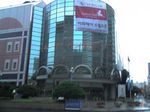 韓国・釜山市・東莱温泉 虚心庁(サウナ・チムジルバン)全景 汗蒸幕 韓国式岩盤浴 ハンジュンマク
