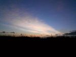 八重山 波照間 大晦日の夕陽